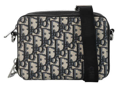 Zipped Pouch With Strap, front view